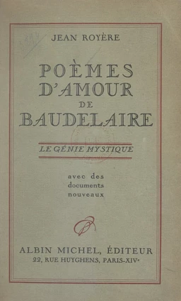 Poèmes d'amour de Baudelaire