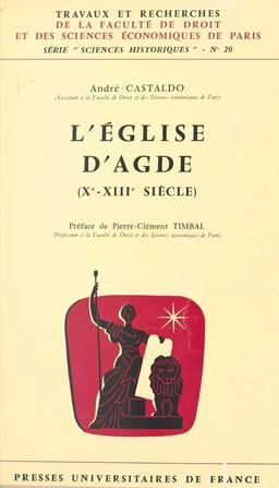 L'église d'Agde (Xe-XIIIe siècle)