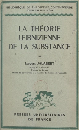 La théorie leibnizienne de la substance