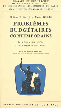 Problèmes budgétaires contemporains