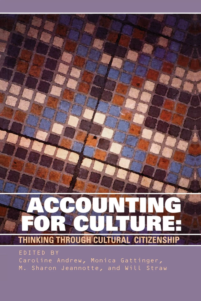 Accounting for Culture -  - University of Ottawa Press