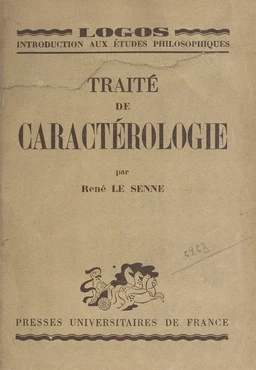 Traité de caractérologie