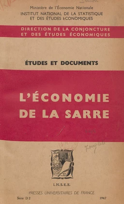 L'économie de la Sarre