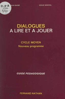 Dialogues à lire et à jouer