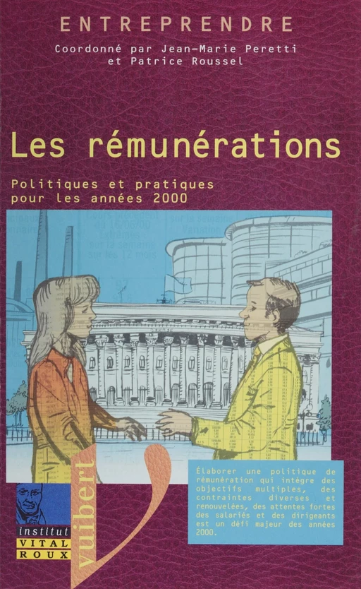 Les rémunérations -  Collectif - (Vuibert) réédition numérique FeniXX