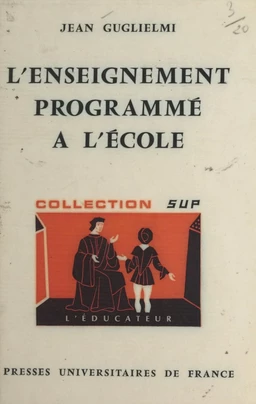 L'enseignement programmé à l'école