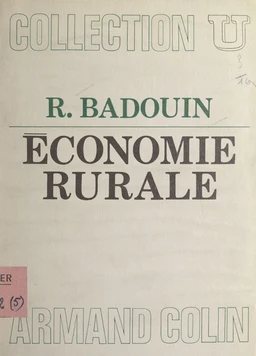 Économie rurale