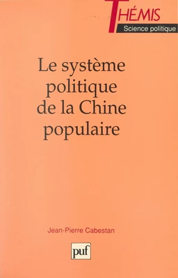 Le système politique de la Chine populaire