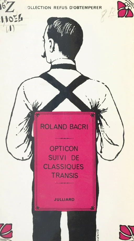 Opticon - Roland Bacri - (Julliard) réédition numérique FeniXX