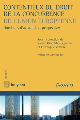 Contentieux du droit de la concurrence de l'Union européenne