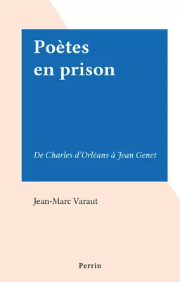 Poètes en prison