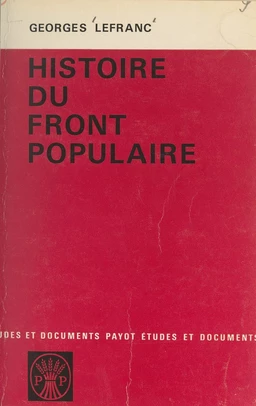 Histoire du Front Populaire, 1934-1938