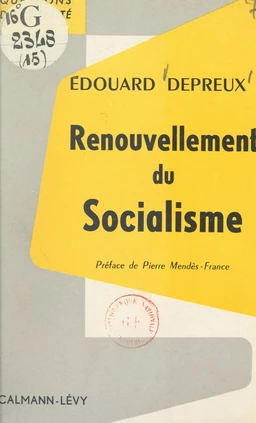 Renouvellement du socialisme