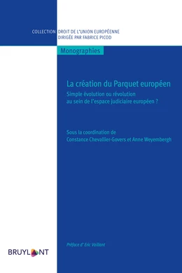 La création du Parquet européen