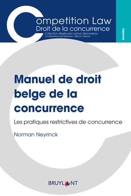 Manuel de droit belge de la concurrence