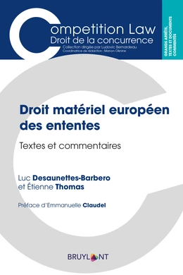 Droit matériel européen des ententes