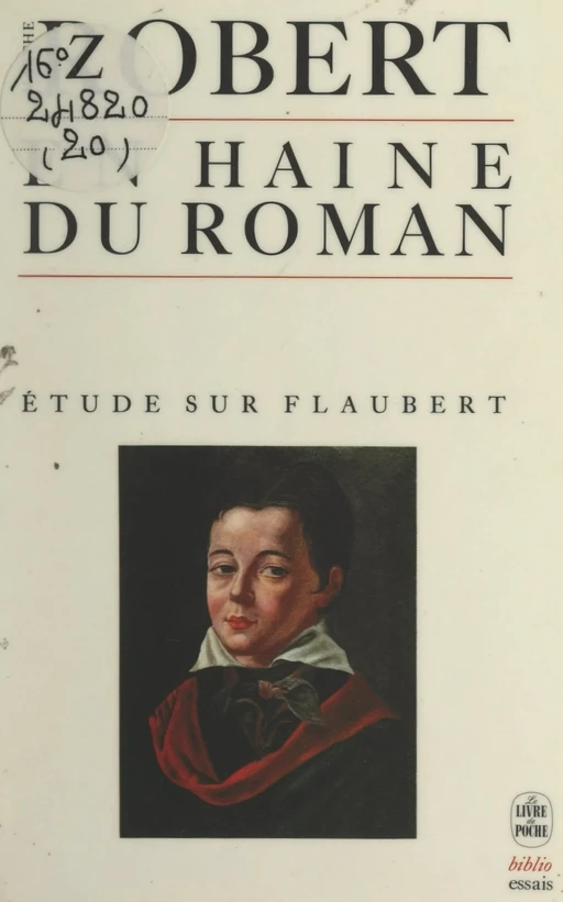 En haine du roman - Marthe Robert - (Le Livre de poche) réédition numérique FeniXX