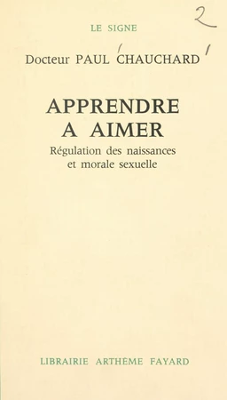 Apprendre à aimer