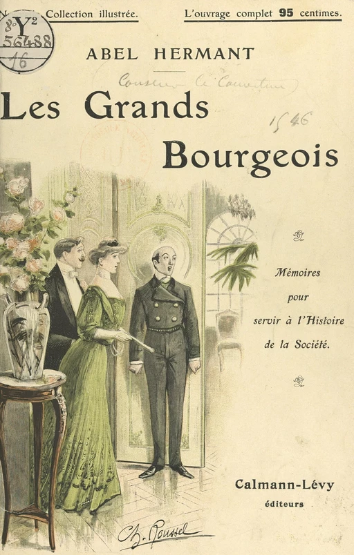 Les grands bourgeois - Abel Hermant - (Calmann-Lévy) réédition numérique FeniXX