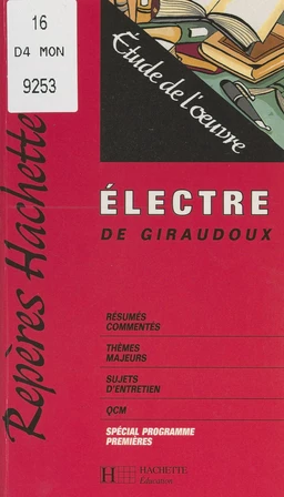 Électre, de Giraudoux