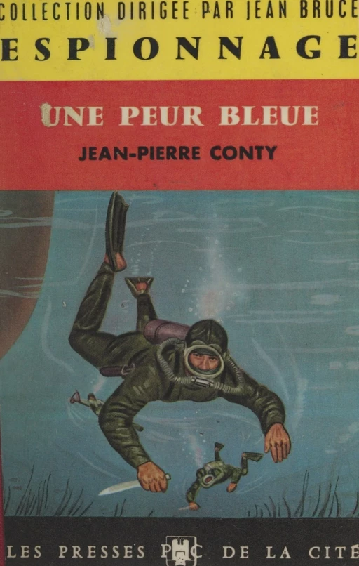 Une peur bleue - Jean-Pierre Conty - (Presses de la Cité) réédition numérique FeniXX