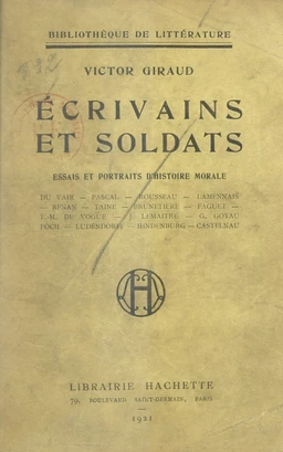 Écrivains et soldats