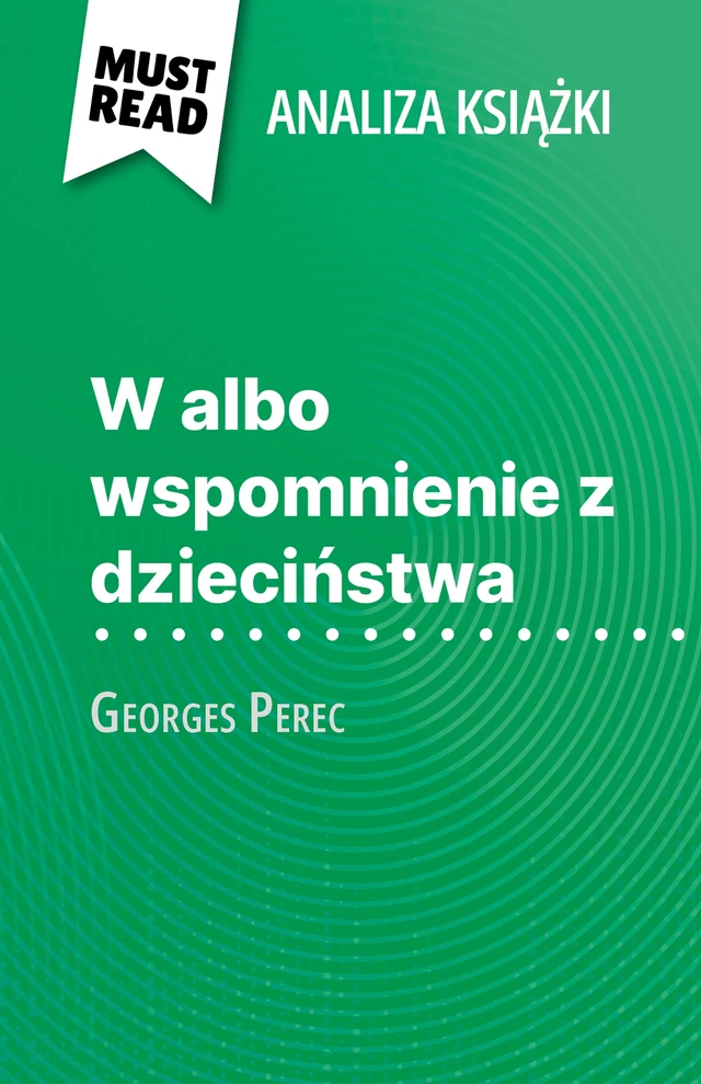 W albo wspomnienie z dzieciństwa - David Noiret - MustRead.com (PL)