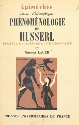 Phénoménologie de Husserl