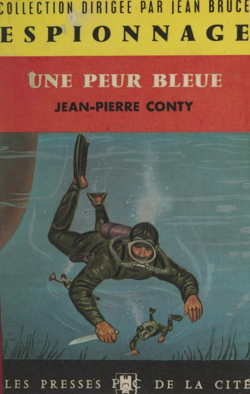 Une peur bleue - Jean-Pierre Conty - (Presses de la Cité) réédition numérique FeniXX