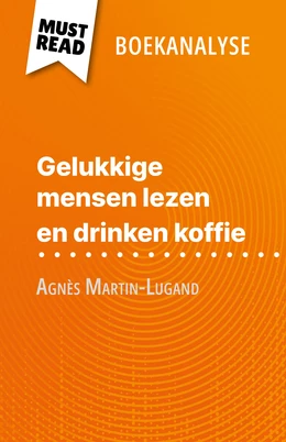 Gelukkige mensen lezen en drinken koffie