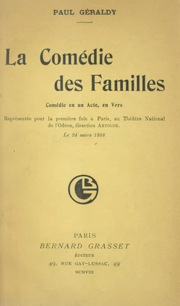 La comédie des familles