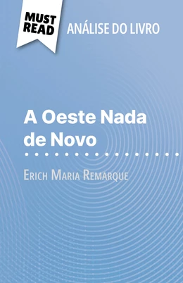 A Oeste Nada de Novo