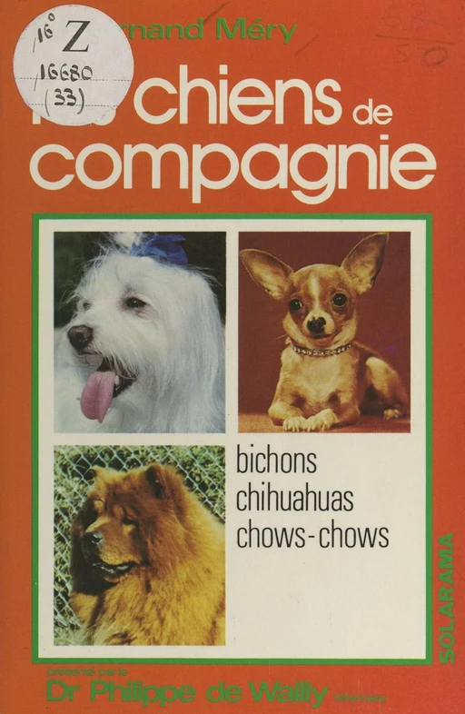 Les chiens de compagnie - Fernand Méry - (Solar) réédition numérique FeniXX