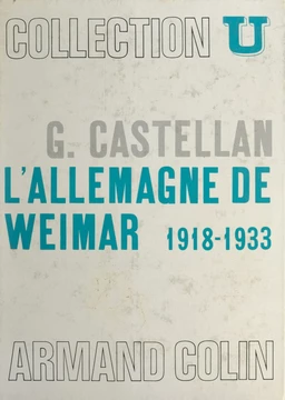 L'Allemagne de Weimar, 1918-1933