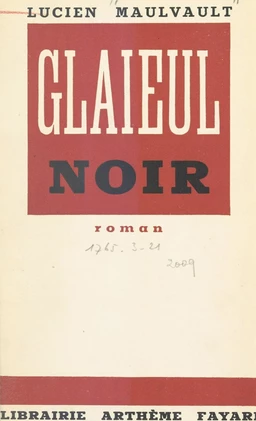 Glaïeul noir