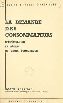 La demande des consommateurs