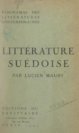 Littérature suédoise