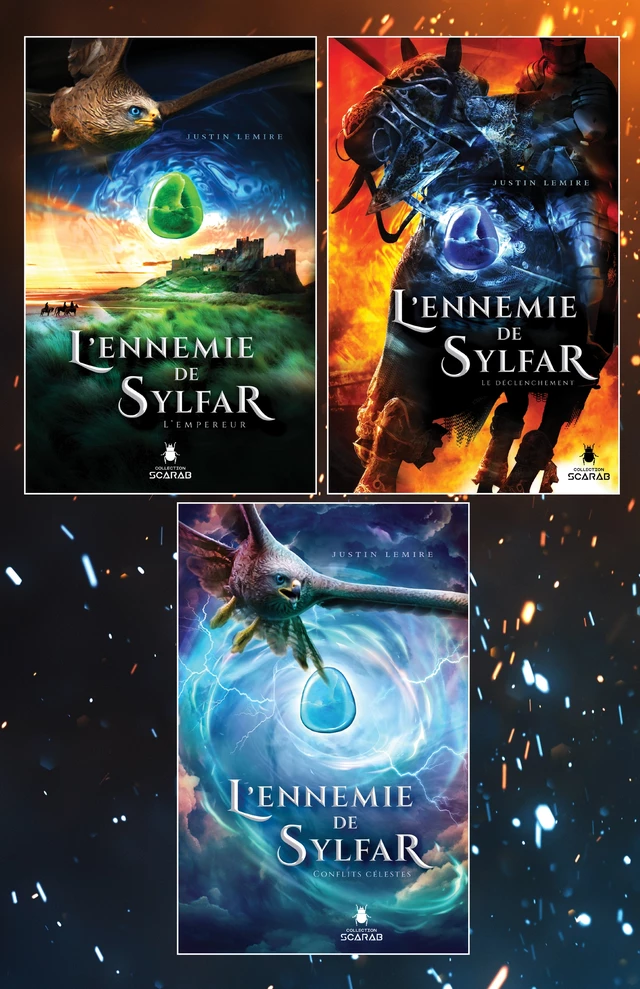 Trilogie L'ennemie de Sylfar - Justin Lemire - Éditions AdA