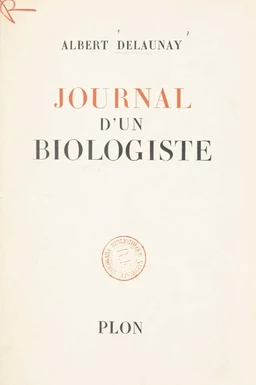 Journal d'un biologiste