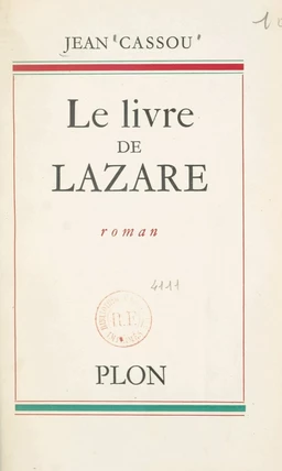 Le livre de Lazare