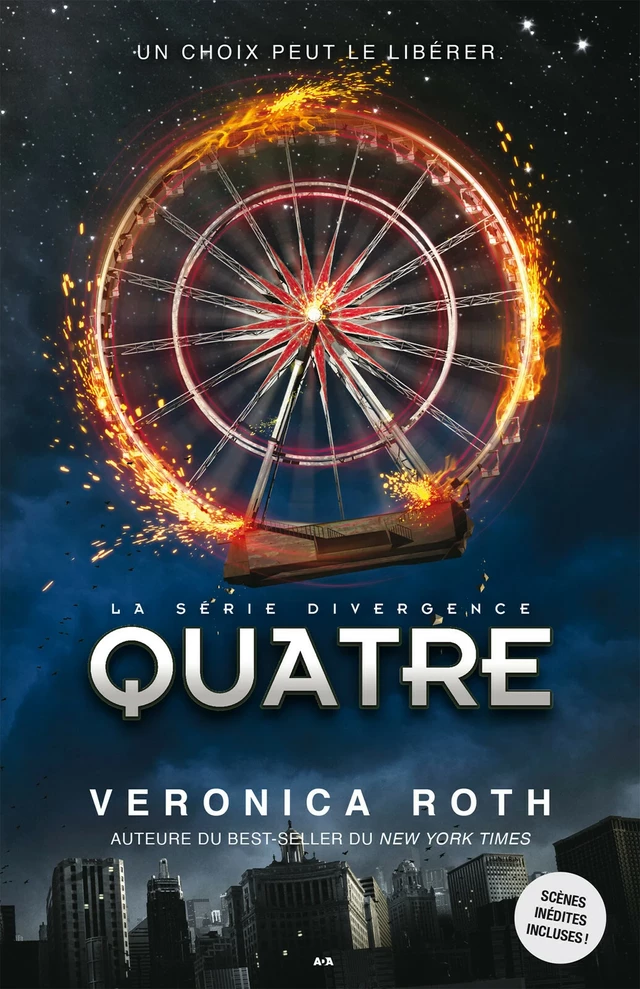 Quatre - Veronica Roth - Éditions AdA