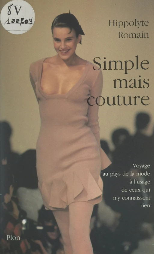 Simple mais couture - Hippolyte Romain - (Plon) réédition numérique FeniXX