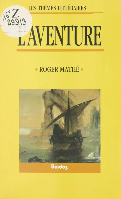 L'aventure - Roger Mathé - (Bordas) réédition numérique FeniXX