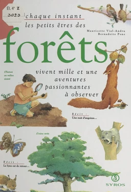 À chaque instant, les petits êtres des forêts vivent mille et une aventures passionnantes à observer