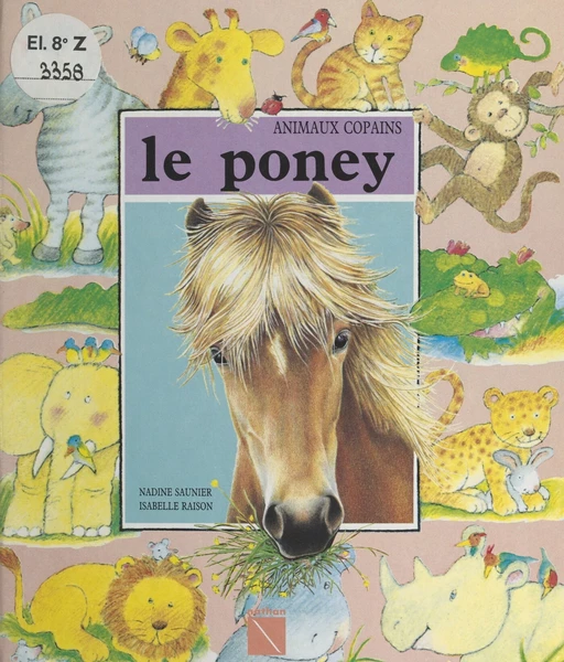 Le poney - Nadine Saunier - (Nathan) réédition numérique FeniXX