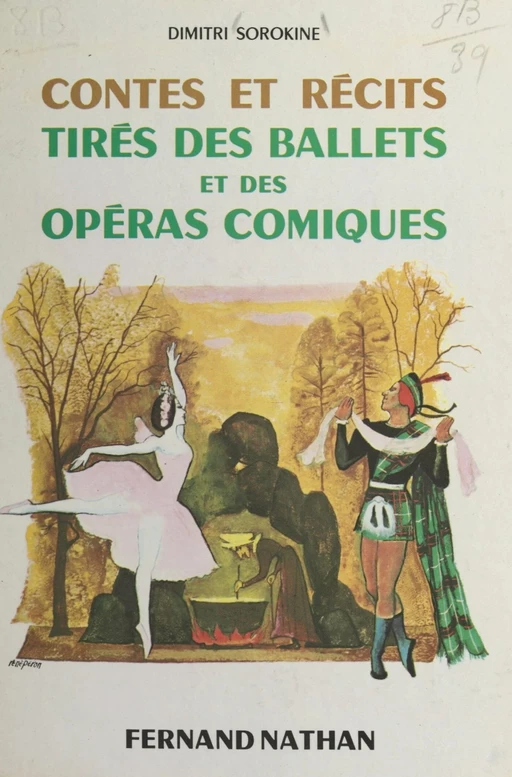 Contes et récits tirés des ballets et des opéras-comiques - Dimitri Sorokine - (Nathan) réédition numérique FeniXX