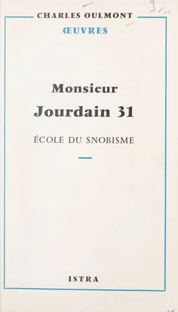 Monsieur Jourdain 31