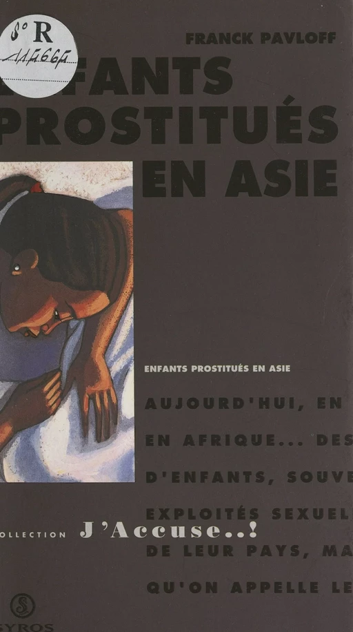 Enfants prostitués en Asie - Franck Pavloff - (Syros) réédition numérique FeniXX