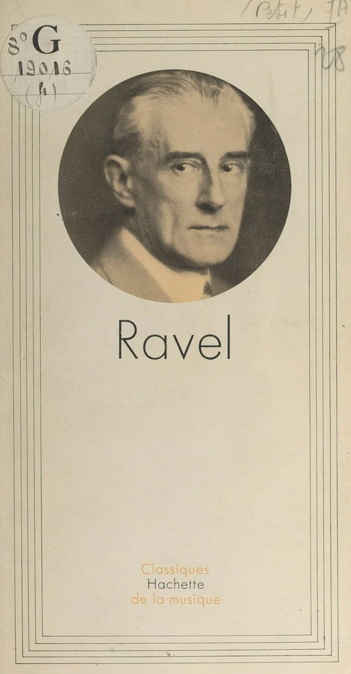 Ravel - Pierre Petit - (Hachette) réédition numérique FeniXX