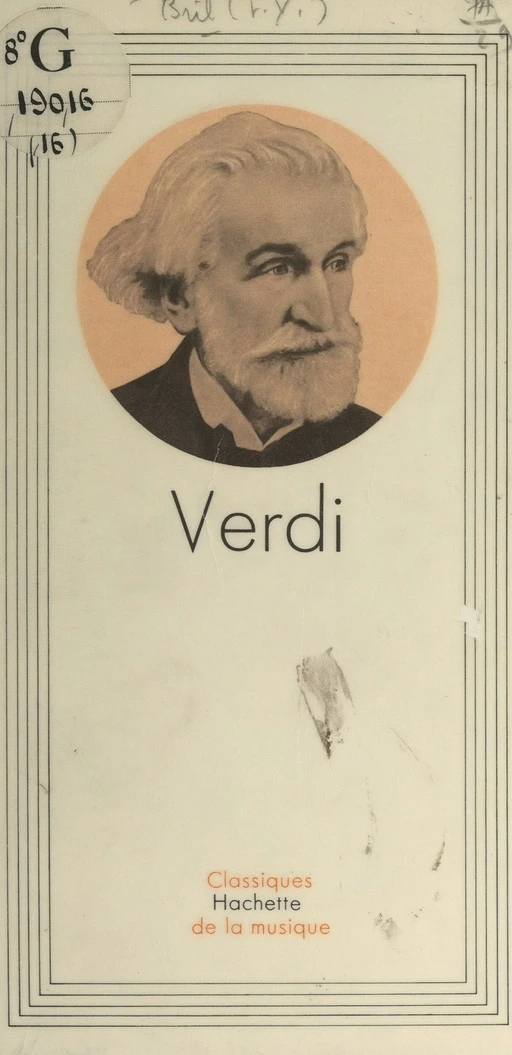 Verdi - France-Yvonne Bril - (Hachette) réédition numérique FeniXX